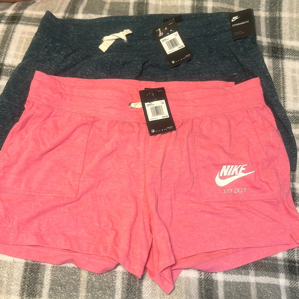 Bundle of 2 brand new Nike shorts smoke free pet free vintage